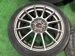 ホイール STI R17 Enkei 7,5 55 M.A.T. SUBARU LEGACY BP5 2004