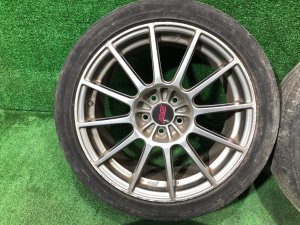 ホイール STI R17 Enkei 7,5 55 M.A.T. SUBARU LEGACY BP5 2004