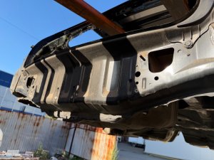 Rear body section Rear Cut SUBARU LEGACY OEM 52419AG0009P,51490AG0109P,51490AG0109P BP5 2004 BLACK 32J