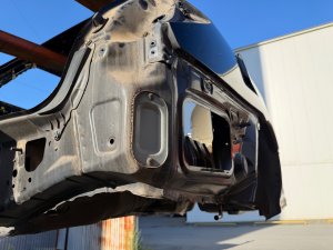 Rear body section Rear Cut SUBARU LEGACY OEM 52419AG0009P,51490AG0109P,51490AG0109P BP5 2004 BLACK 32J