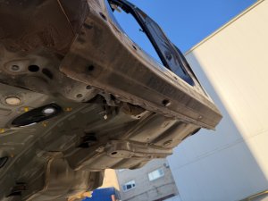Rear body section Rear Cut SUBARU LEGACY OEM 52419AG0009P,51490AG0109P,51490AG0109P BP5 2004 BLACK 32J