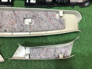 Tapizado del portón SUBARU LEGACY OEM 94320AG030JC, 94310AG000OR, 94330AG000OR BP5 2004 BLACK 32J