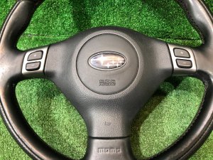 方向盘 momo SUBARU LEGACY OEM 34311AG140JC BP5 2004 BLACK 32J