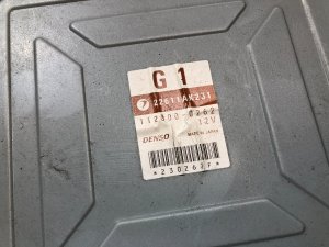 エンジンコンピューター SUBARU LEGACY OEM 22611AK231 BP5 2004 EJ20X AT