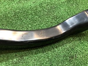Left headlight bracket SUBARU LEGACY OEM 57707AG070 BP5 2004 BLACK 32J