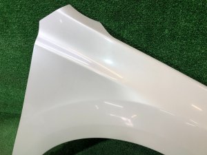 右フロントフェンダー SUBARU LEGACY OEM 57120AJ0209P BR9 BRG BRM 2011 White Pearl 37J