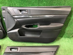 车门饰板 комплект SUBARU LEGACY OEM 94212AJ080VH, 94212AJ090VH, 94222AJ080VH, 94222AJ090VH BR9 BRG BRM 2011 White Pearl 37J