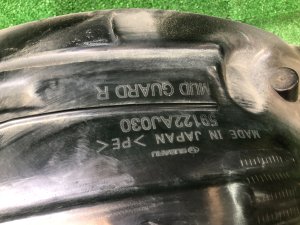 ซุ้มล้อหลังซ้าย SUBARU LEGACY OEM 59122AJ030 BR9 BRG BRM 2011 White Pearl 37J