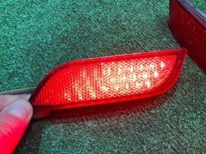Refletores в задний бампер тюнинг! SUBARU LEGACY OEM 84281FG000, 84281FG010 BR9 2011