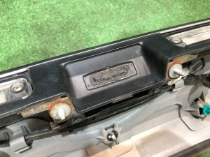 Tailgate trim SUBARU LEGACY OEM 91119AJ080WU BR9 2011 White Pearl 37J