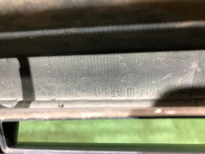 Rejilla del radiador до рест/1й рестайлинг 1998-2005г TOYOTA LAND CRUISER 100 OEM 53111-60350, 531016020 J100