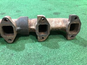 ท่อร่วมไอเสีย комплект ISUZU GIGA OEM 1-17141-218-0, 1-17141-219-0 CXZ82K1D 2007 12PE1