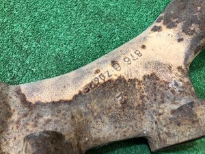 ท่อร่วมไอเสีย комплект ISUZU GIGA OEM 1-17141-218-0, 1-17141-219-0 CXZ82K1D 2007 12PE1