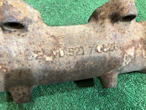 ท่อร่วมไอเสีย комплект ISUZU GIGA OEM 1-17141-218-0, 1-17141-219-0 CXZ82K1D 2007 12PE1