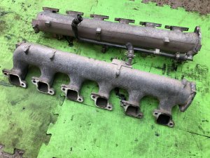 Colector de admisión ISUZU GIGA OEM 1-12211-536-0, 1-12211-535-0 CXZ82K1D 2007 12PE1